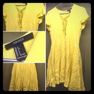 ❌SOLD❌Forever 21 yellow summer dress